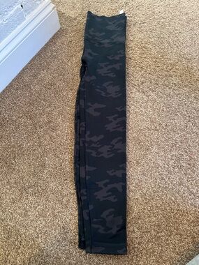 SPANX Black High-Waist Active Leggings